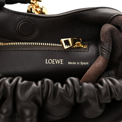 Loewe Nappa Small Squeeze Bag Dark Brown 6 of 10
