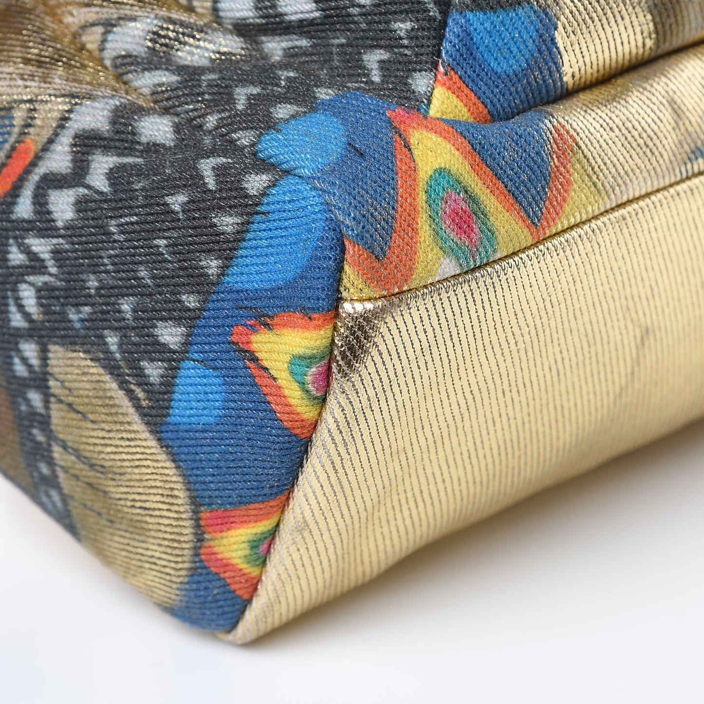 Graffiti Printed Canvas Street Spirit Backpack Multicolor