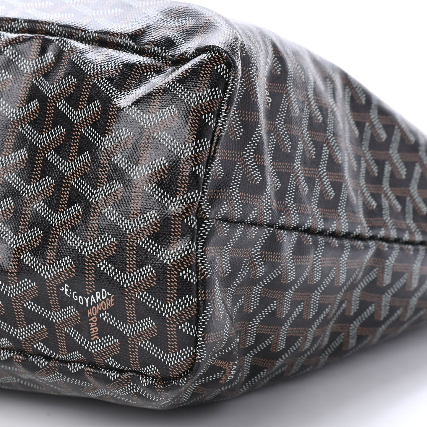 Goyardine Saint Louis PM Black Gold