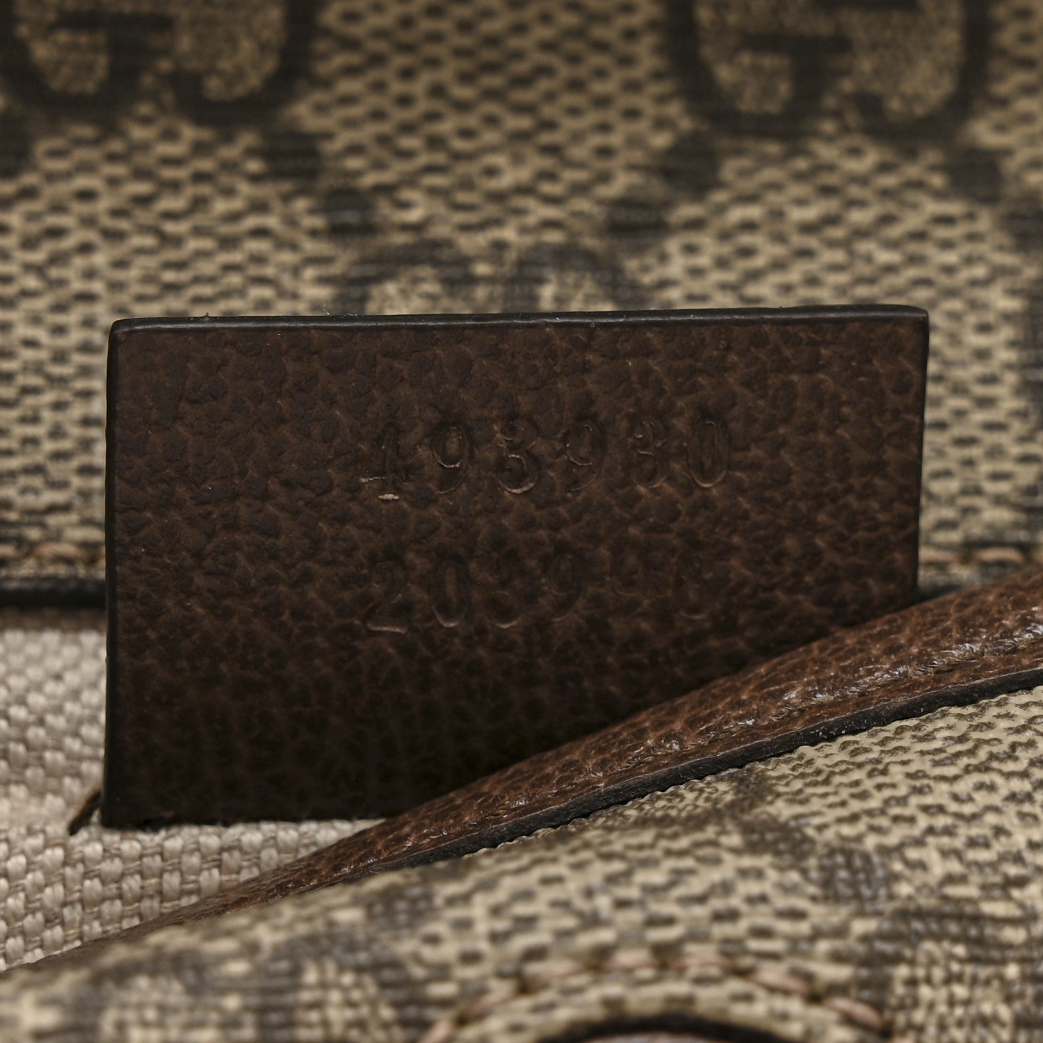 Gucci GG Supreme Monogram Neo Vintage Web Belt Bag Brown 7 of 10