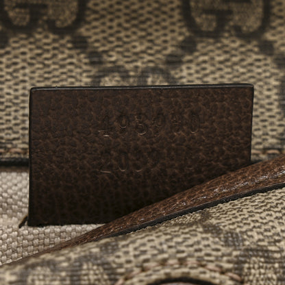 Gucci GG Supreme Monogram Neo Vintage Web Belt Bag Brown 7 of 10