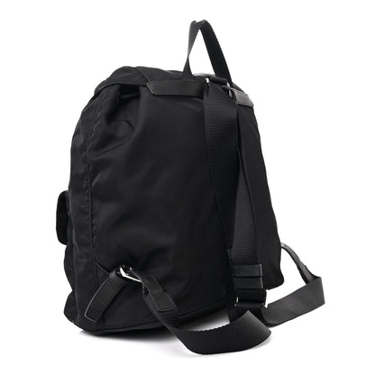 Prada Tessuto Nylon Saffiano Medium Backpack Black 3 of 13