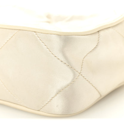 Chanel Satin Quilted CC Tassel Camera Case White 10 of 10