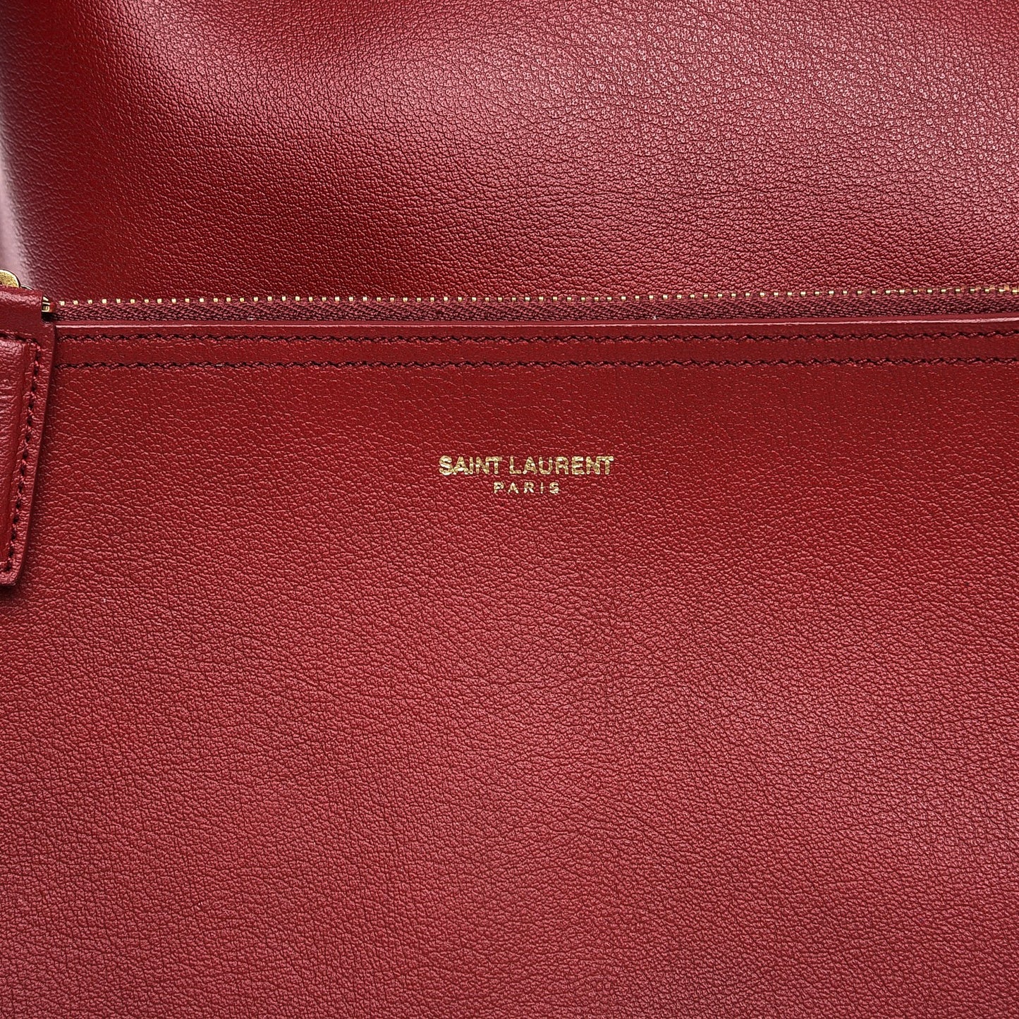 Calfskin Large Shopping Tote Palissandre