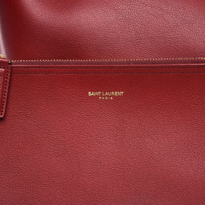 Saint Laurent Calfskin Large Shopping Tote Palissandre 13 of 17