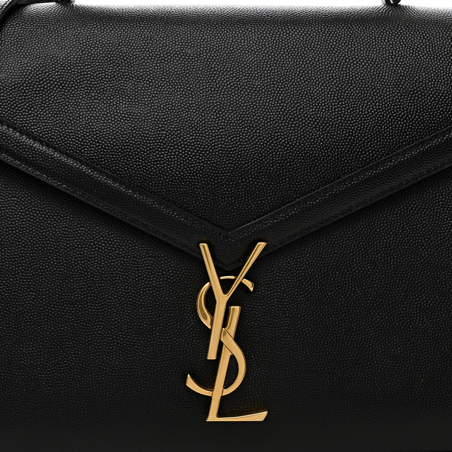 Grain de Poudre Medium Classic Monogram Cassandra Top Handle Black