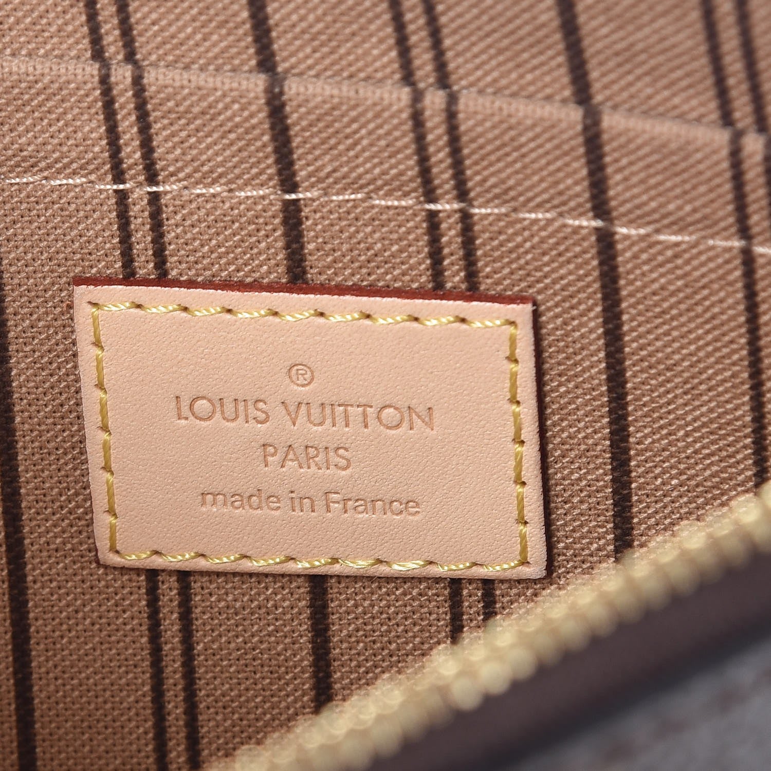 Louis Vuitton Monogram Neverfull MM GM Pochette 6 of 7