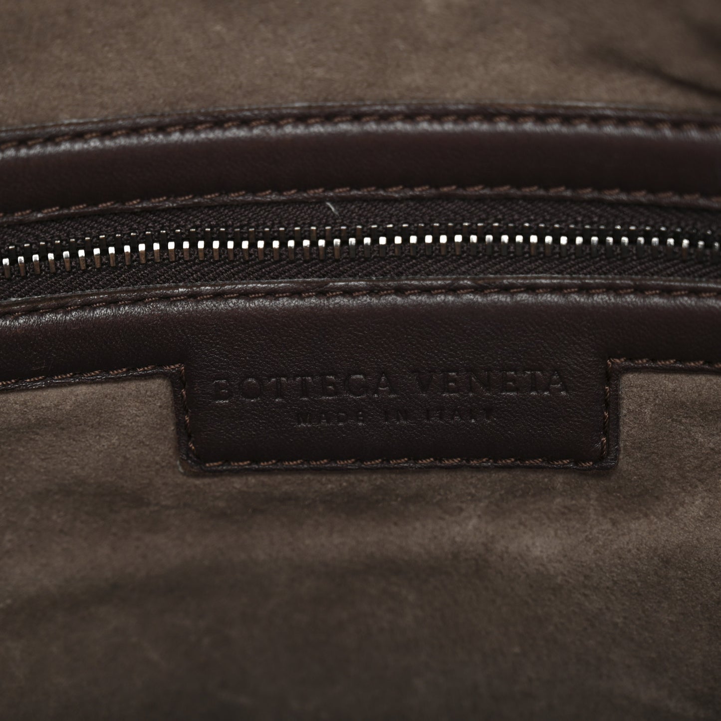 Nappa Intrecciato Medium Veneta Hobo Ebano