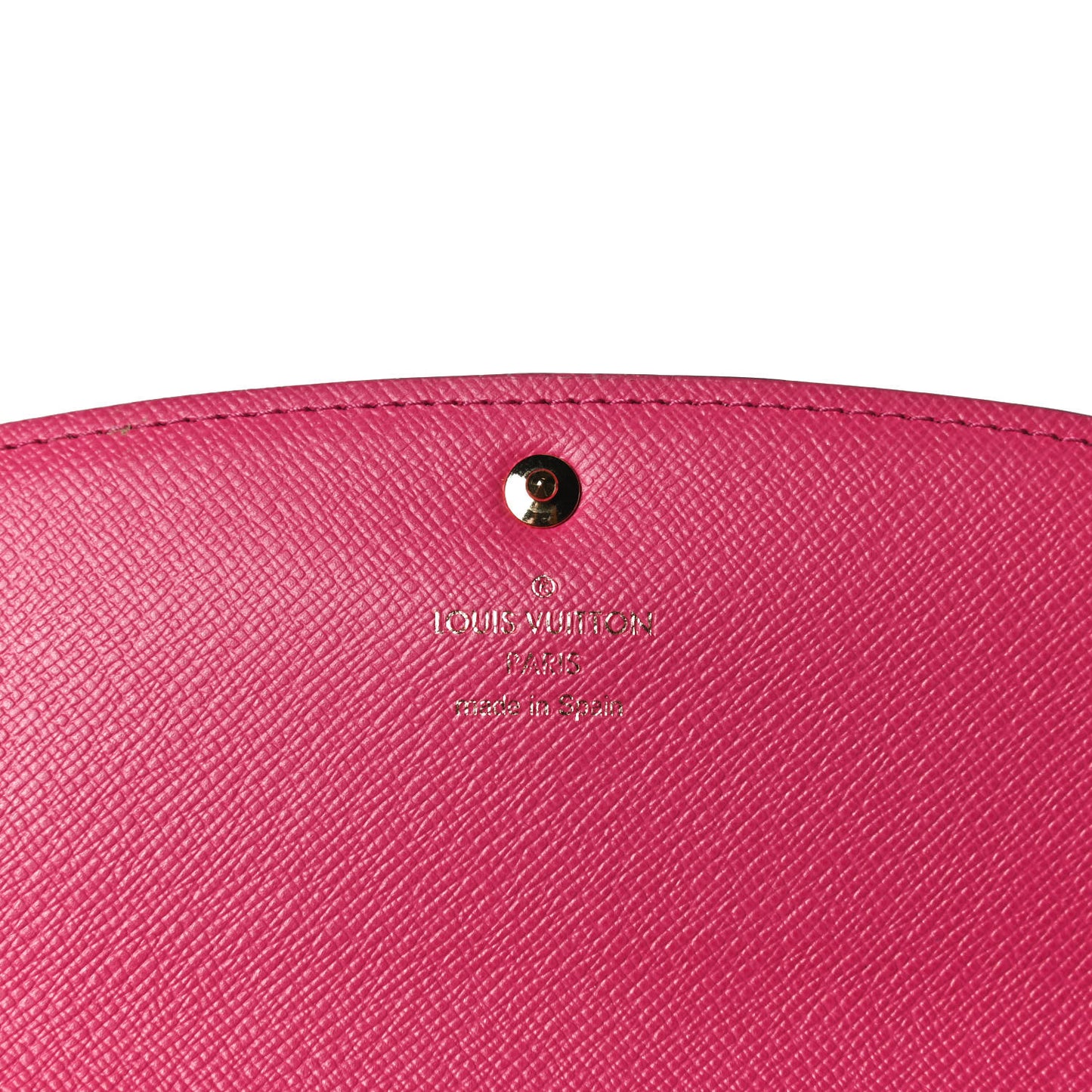 Monogram Bloom Flower Emilie Wallet Fuchsia
