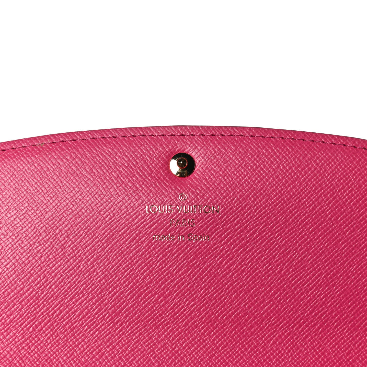 Louis Vuitton Monogram Bloom Flower Emilie Wallet Fuchsia 8 of 9