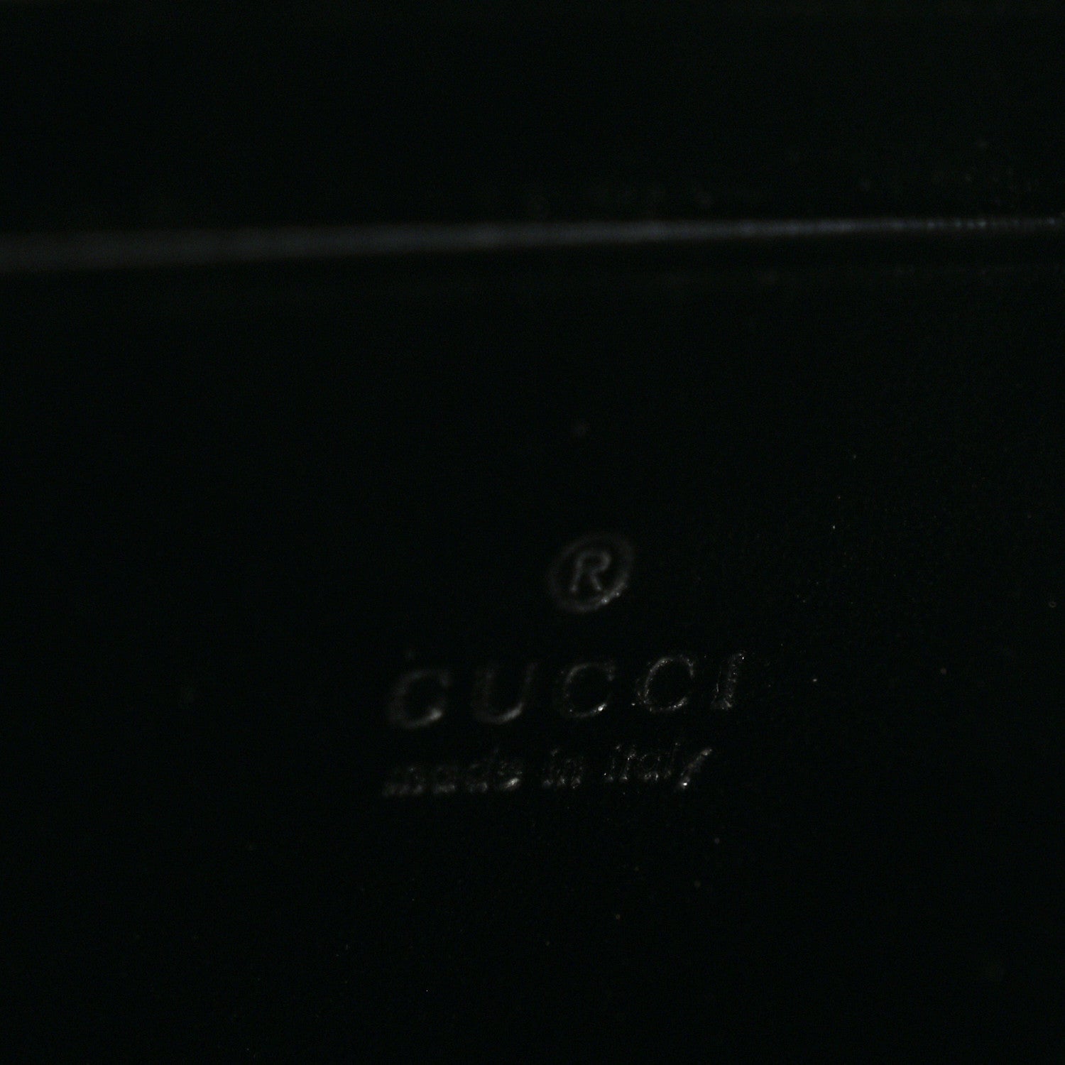 Gucci Calfskin Matelasse Aria GG Marmont Chain Wallet Black 6 of 13