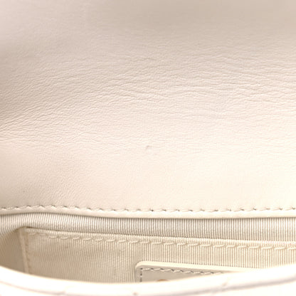 Chanel Lambskin Quilted Mini My Precious Flap White 12 of 23