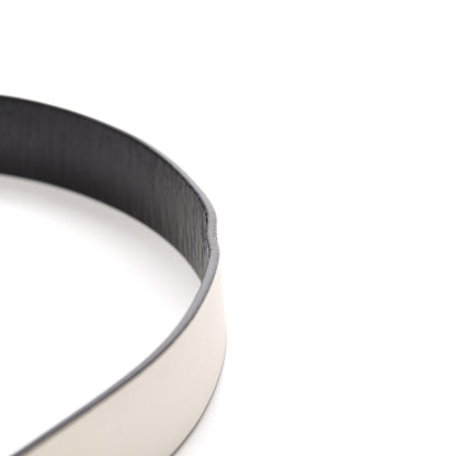 Chanel Calfskin CC Reversible Belt 85 White Black 6 of 6
