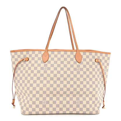 Louis Vuitton Damier Azur Neo Neverfull GM Rose Ballerine 3 of 16