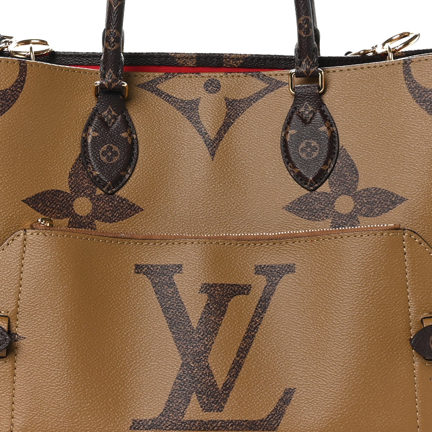 Louis Vuitton Reverse Monogram Giant Onthego Voyage 8 of 10