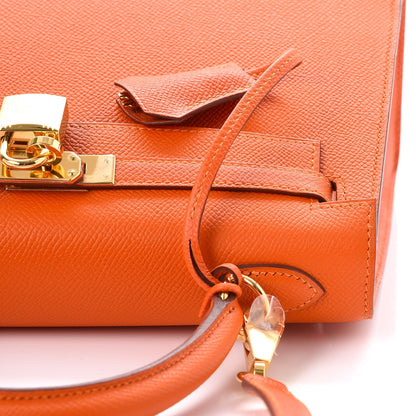 Hermes Epsom Kelly Sellier 25 Feu 13 of 37
