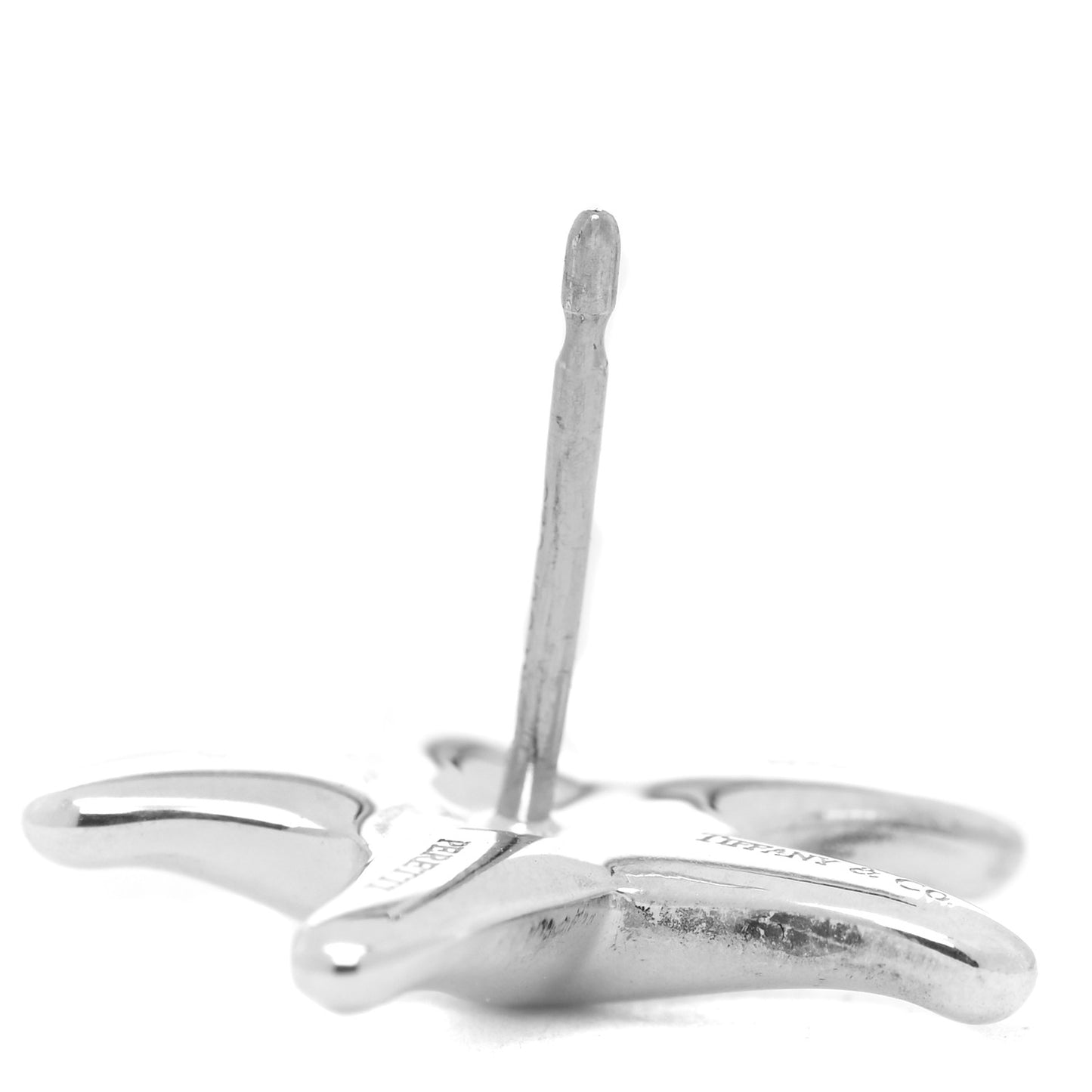 Sterling Silver 15mm Elsa Peretti Starfish Earrings