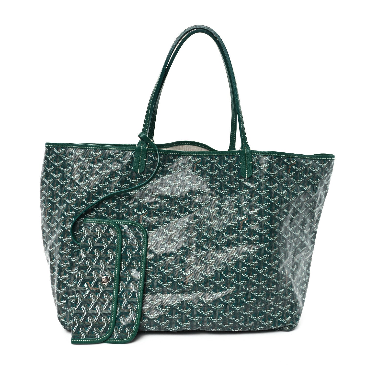 Goyard Goyardine Saint Louis GM Green 3 of 12