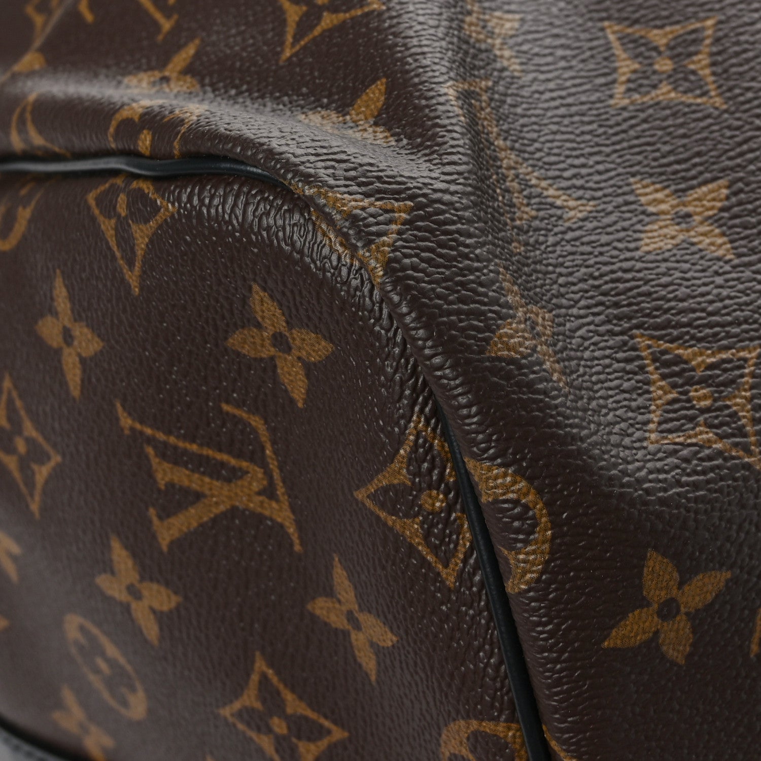 Louis Vuitton Monogram Macassar Keepall Bandouliere 55 9 of 10