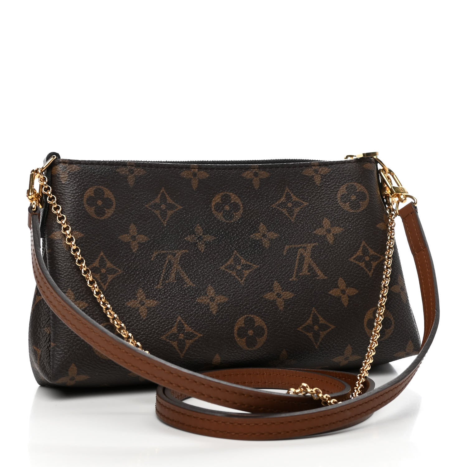 Louis Vuitton Monogram Pallas Clutch Black 2 of 4