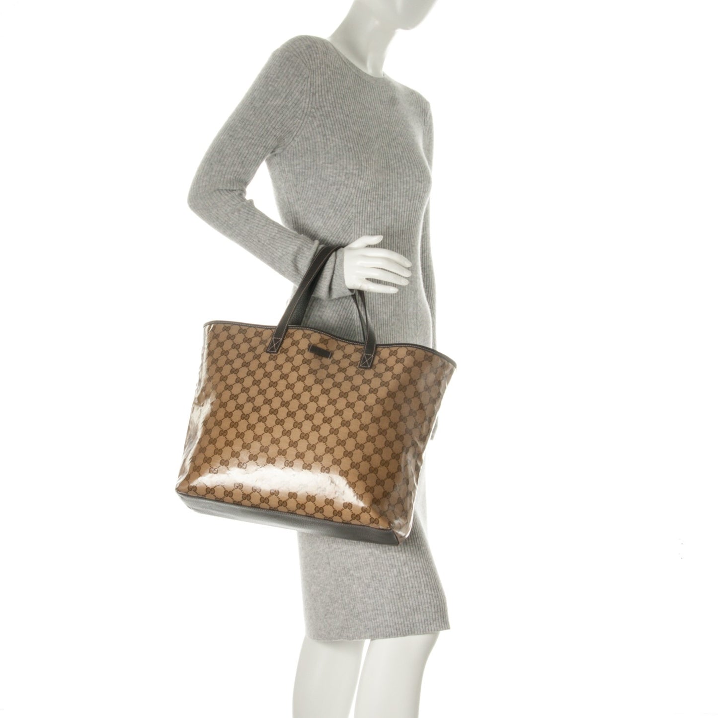 Crystal Monogram Large Tote Testa di Moro