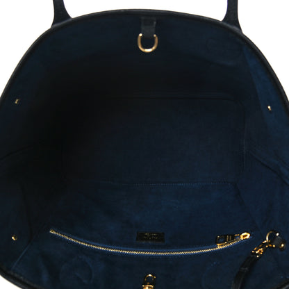 Louis Vuitton Empreinte Monogram Giant Neverfull MM Black 6 of 13