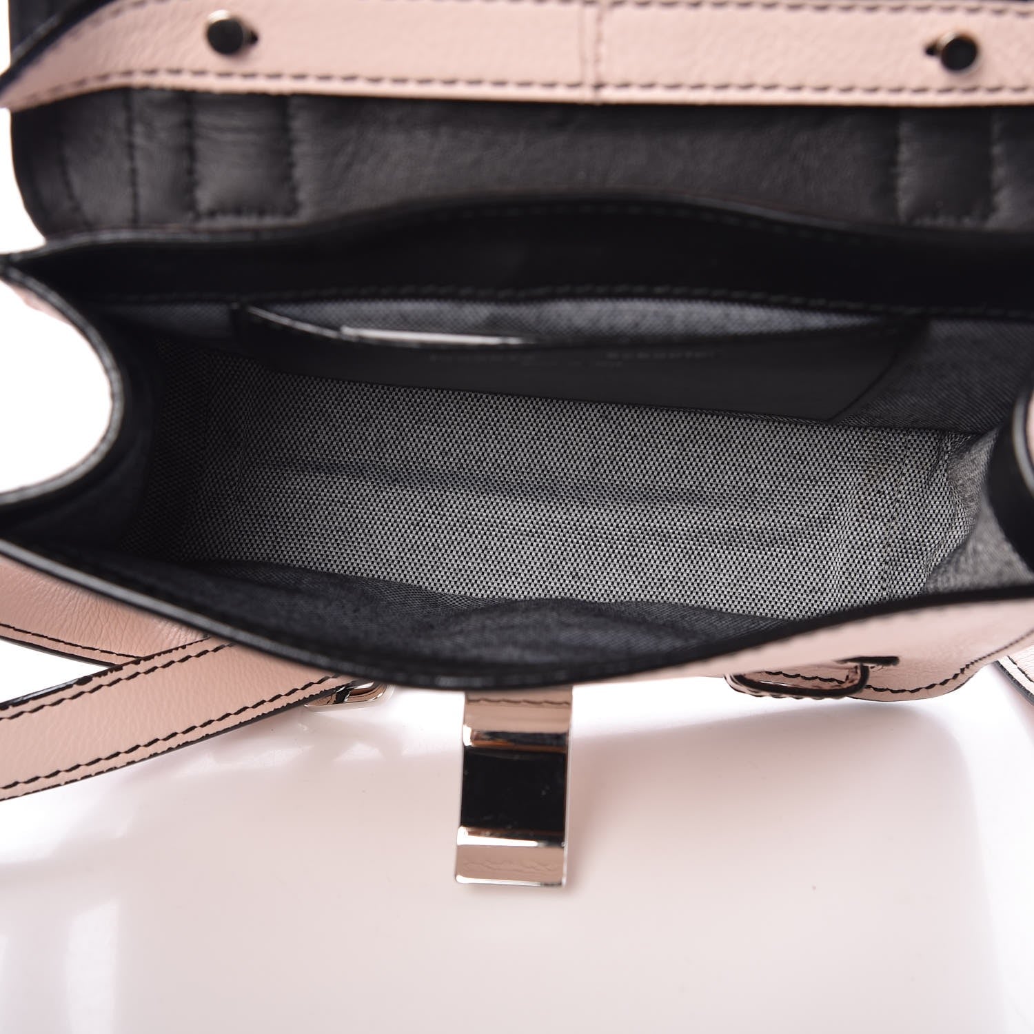 Proenza Schouler Calfskin Mini PS1 Crossbody Bag Rose Quartz 5 of 6