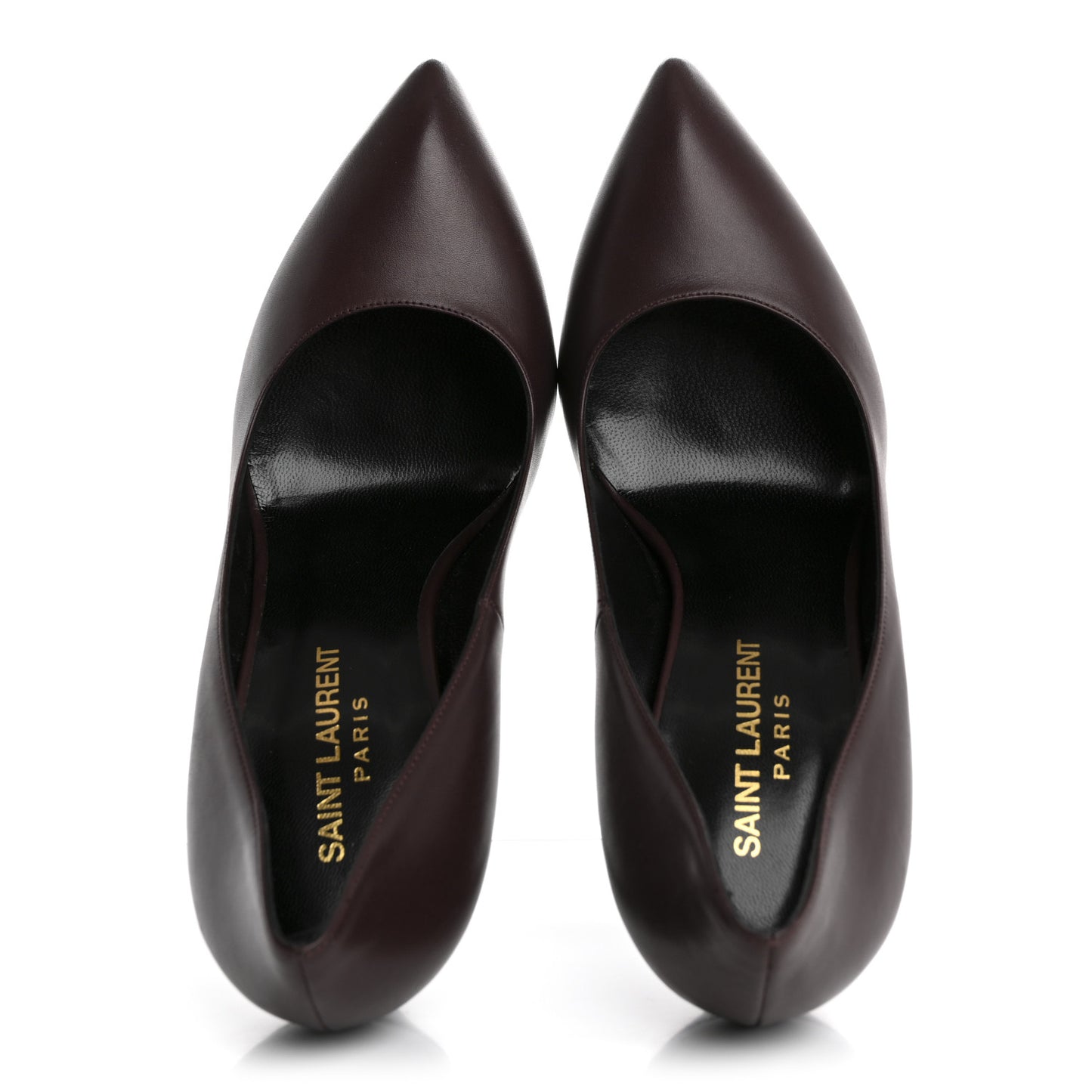 Calfskin Janis 105 Platform Pumps 38.5 Cordovan