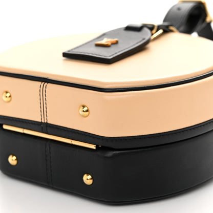 Louis Vuitton Calfskin Petite Boite Chapeau Black Beige 8 of 8