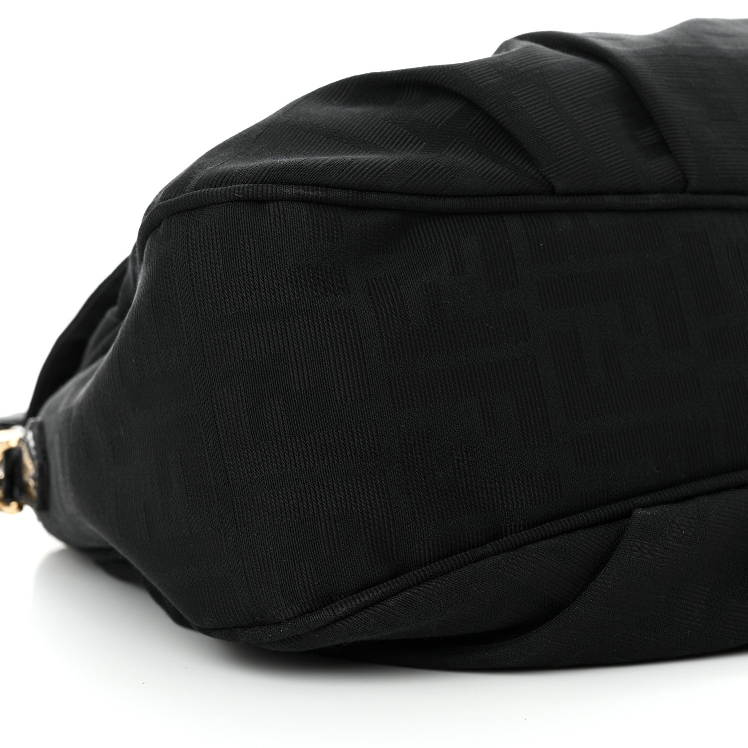 Fendi Zucca Enamel Mia Shoulder Flap Black 9 of 12