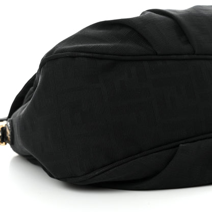 Fendi Zucca Enamel Mia Shoulder Flap Black 9 of 12