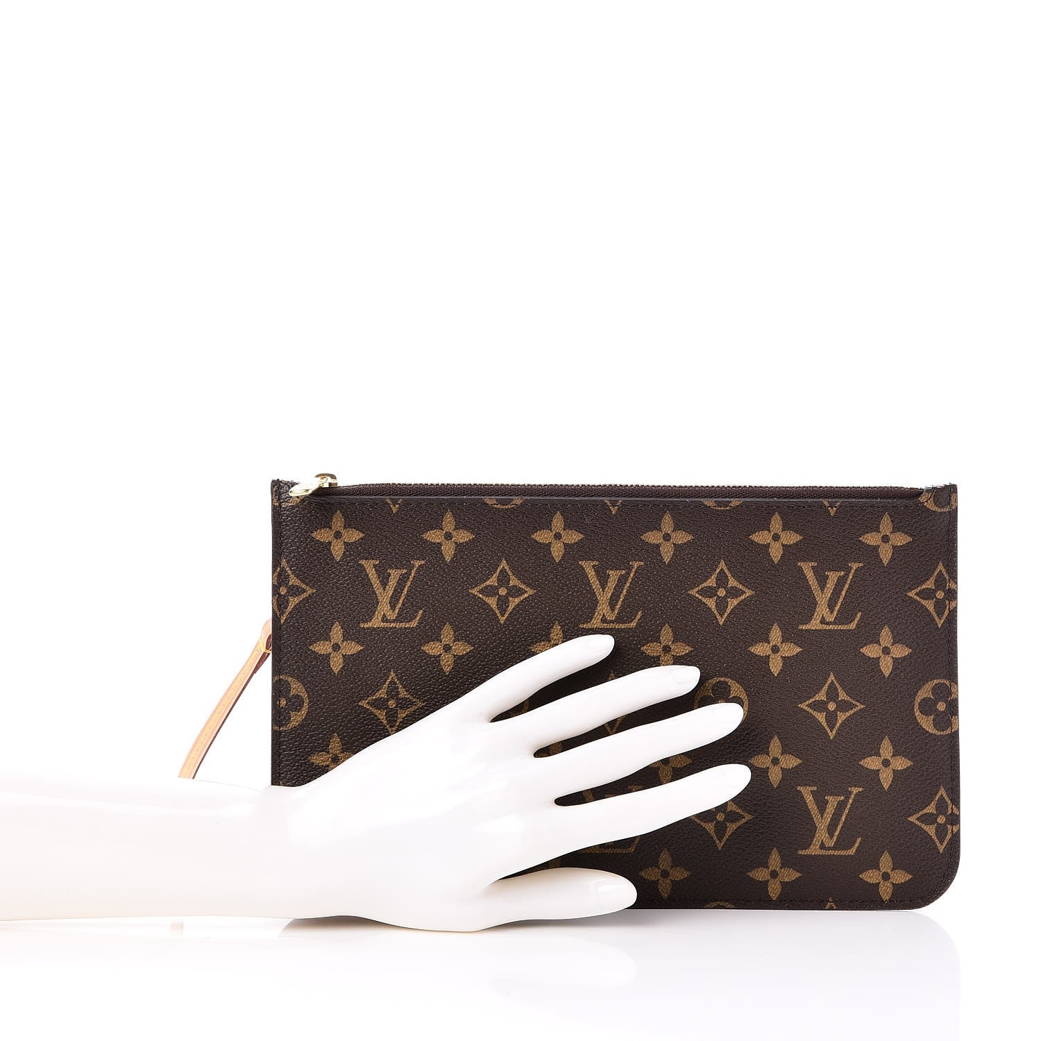Louis Vuitton Monogram Neverfull MM GM Pochette 2 of 8
