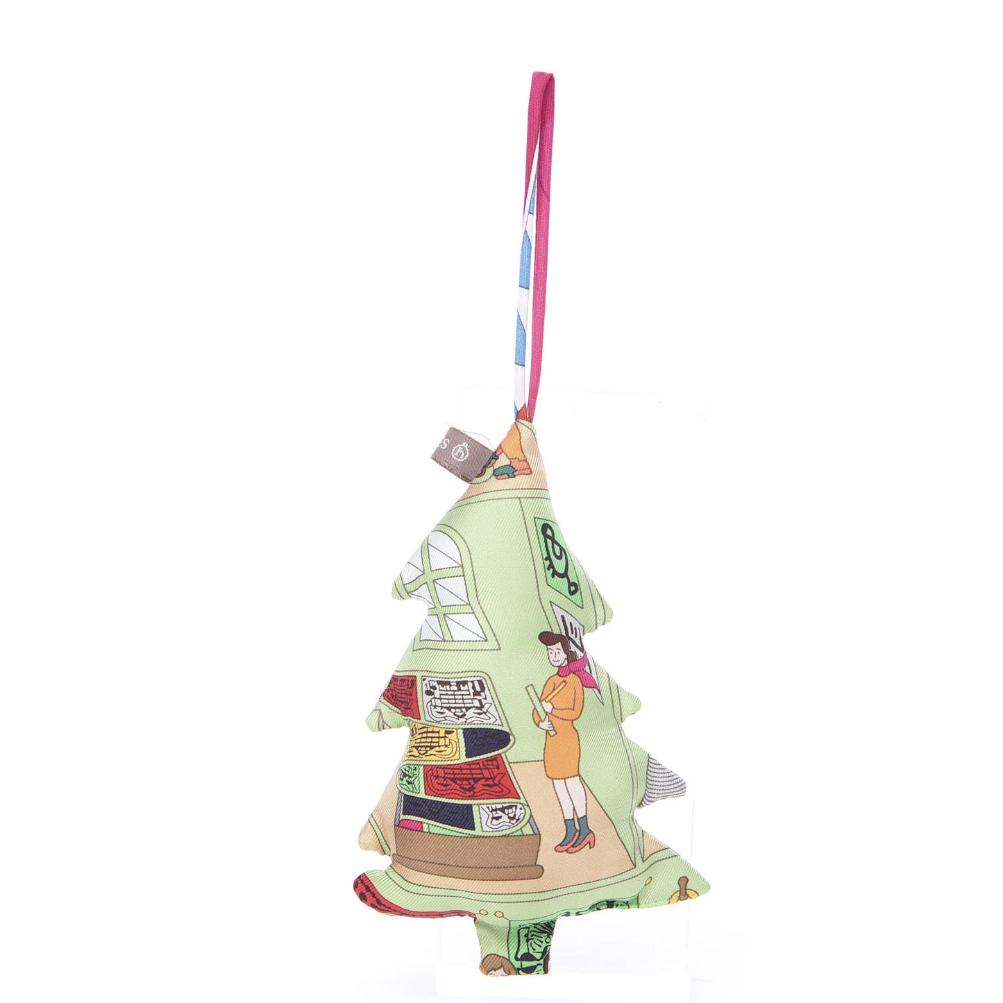 Silk Petit H Tree Ornament Charm