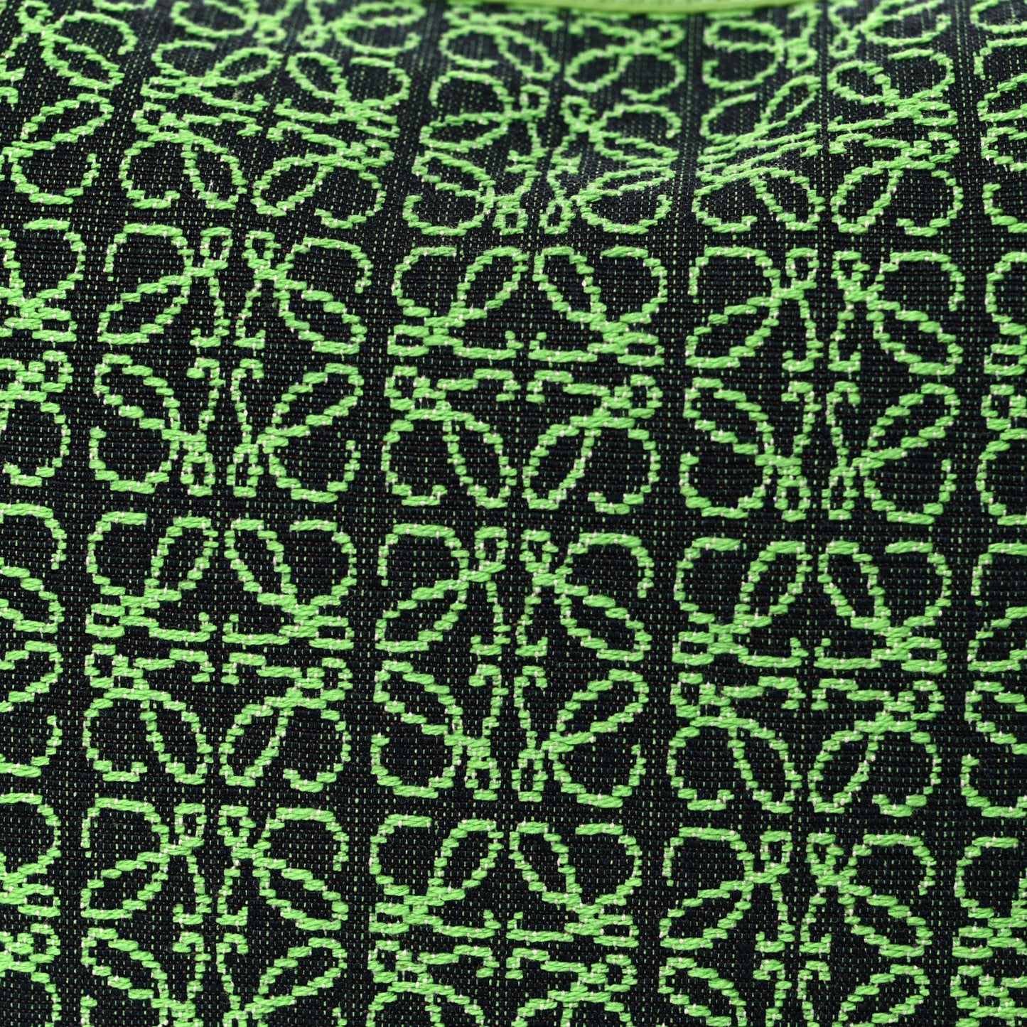 Jacquard Anagram Calfskin Small Cubi Bag Apple Green