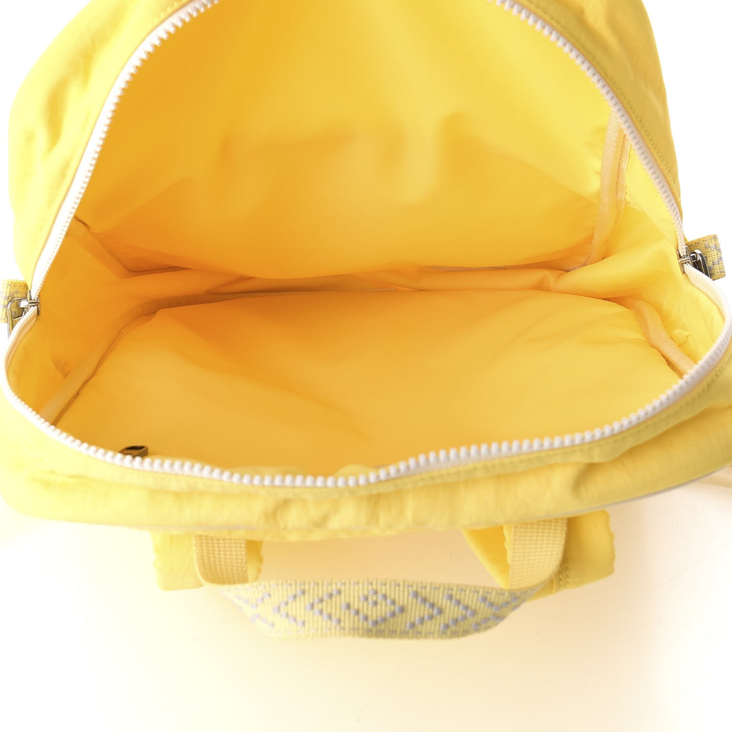 Nylon Twill Blind For Love Interlocking G Backpack Pastel Yellow Multicolor