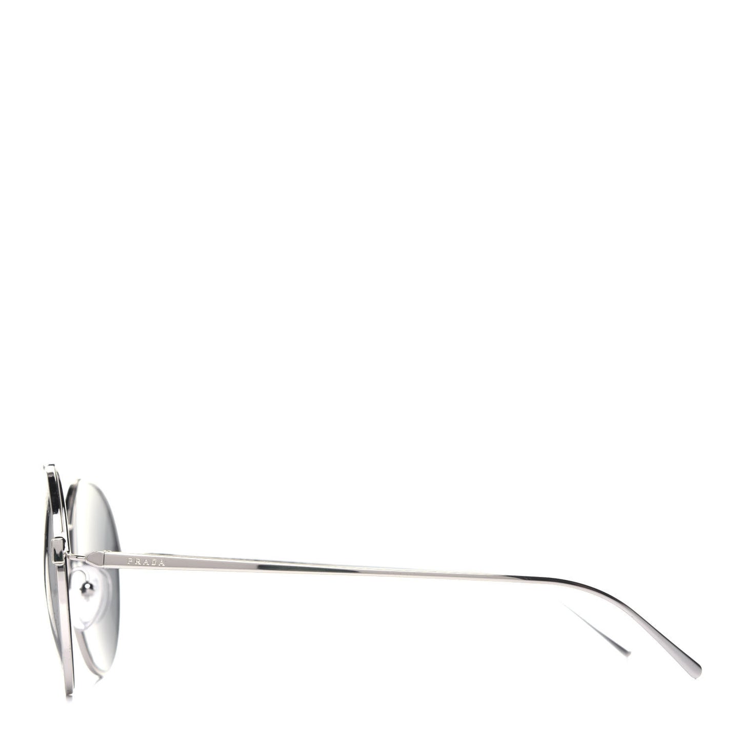 Round Sunglasses SPR 56N Silver