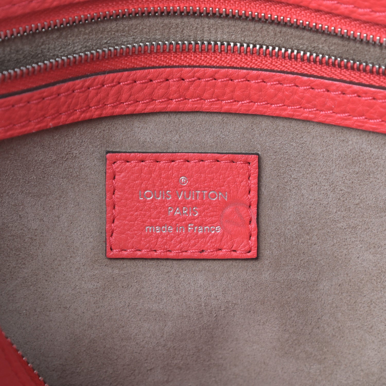 Louis Vuitton Veau Cachemire SC Bag BB Cherry 6 of 14