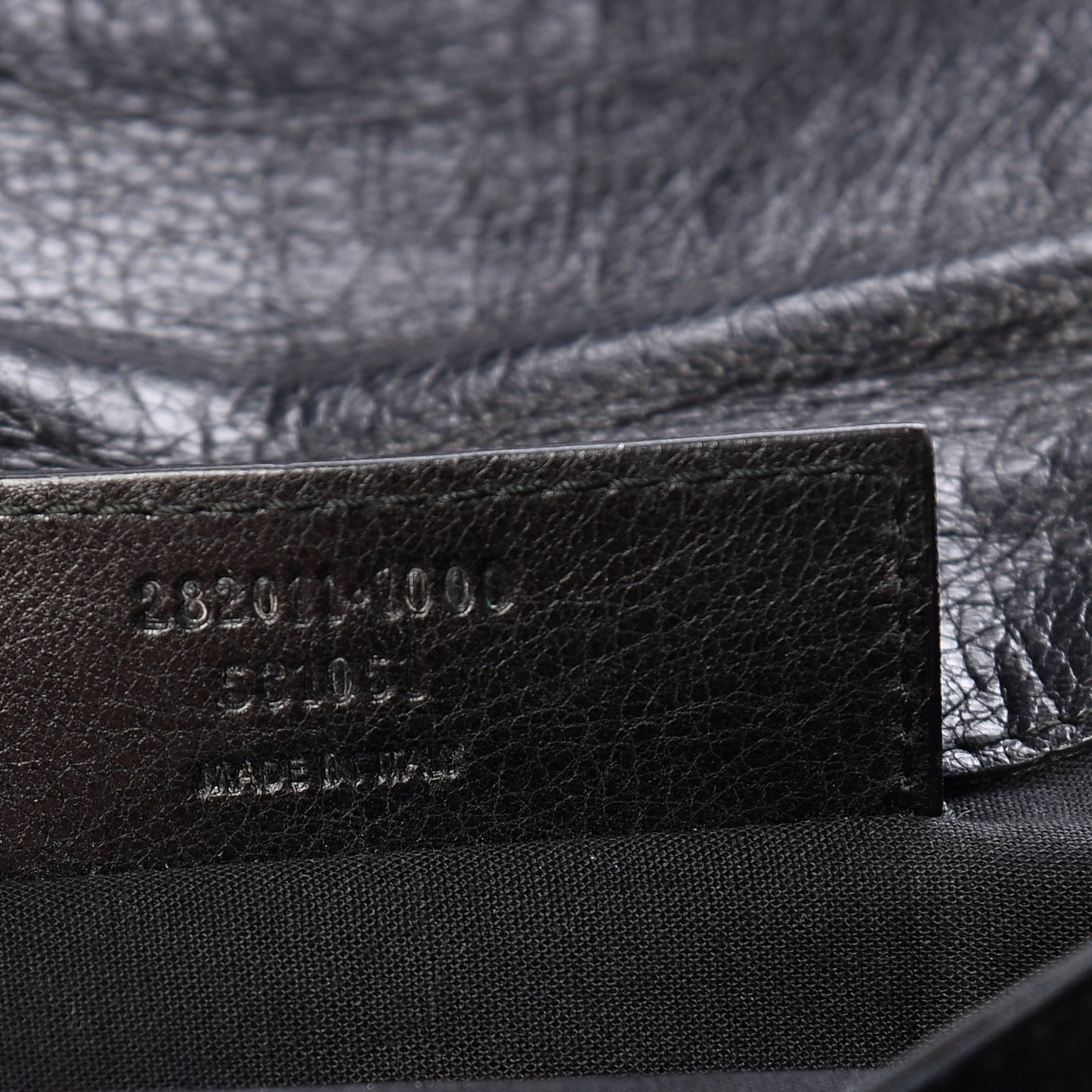 Agneau Giant 12 Rose Gold Hardware Envelope Clutch Black
