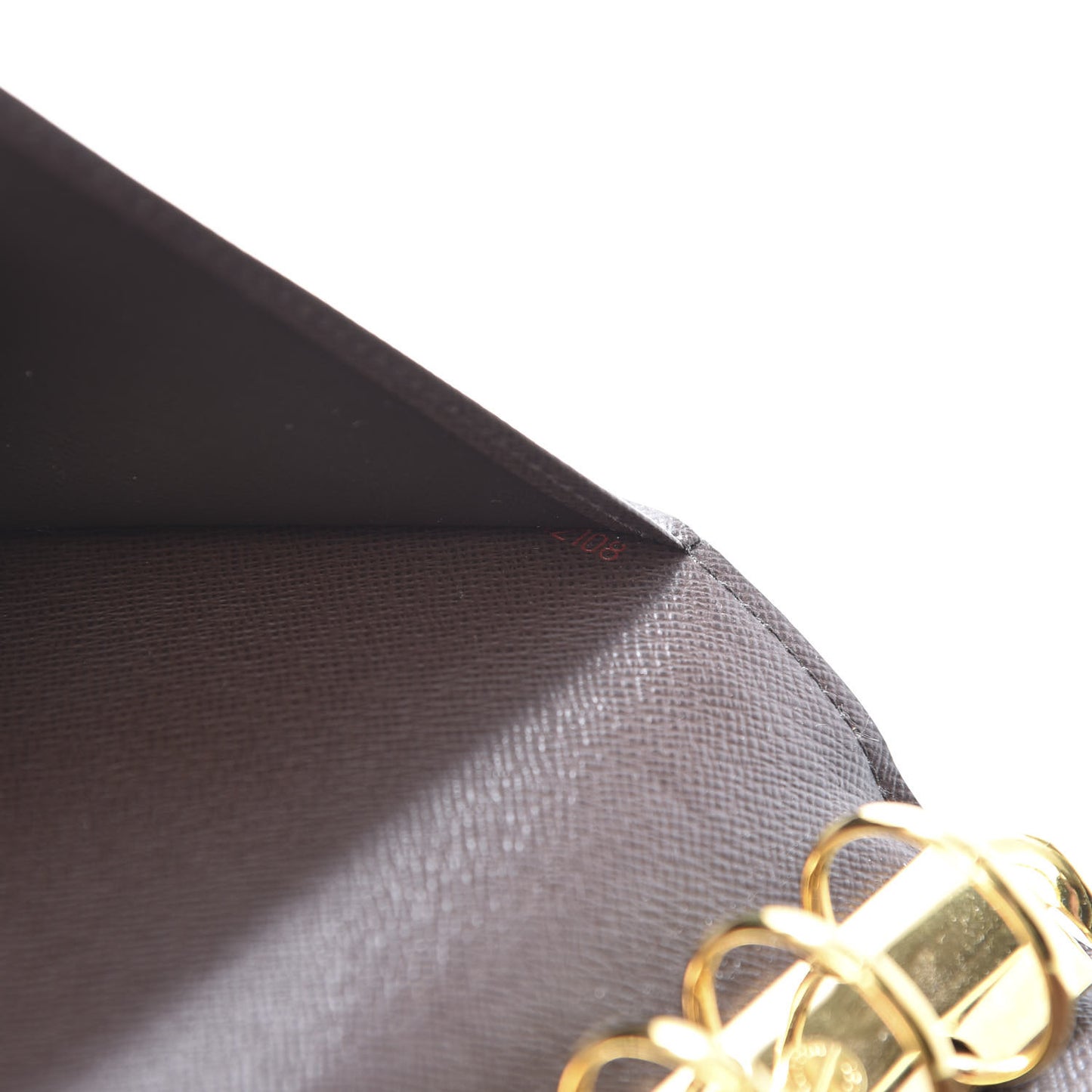Damier Ebene Medium Ring Agenda Cover