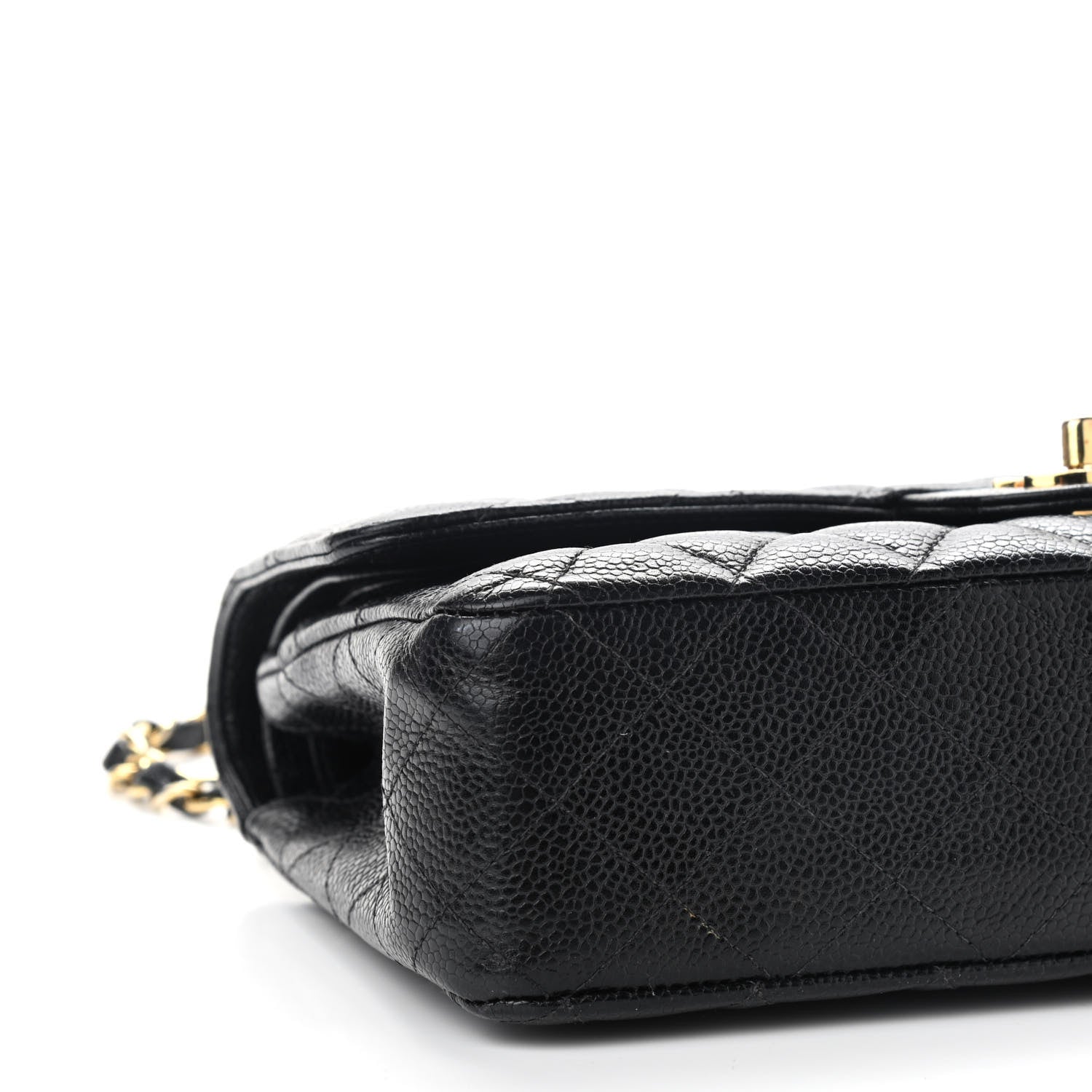 Chanel Caviar Quilted Medium Double Flap Black 9 of 12