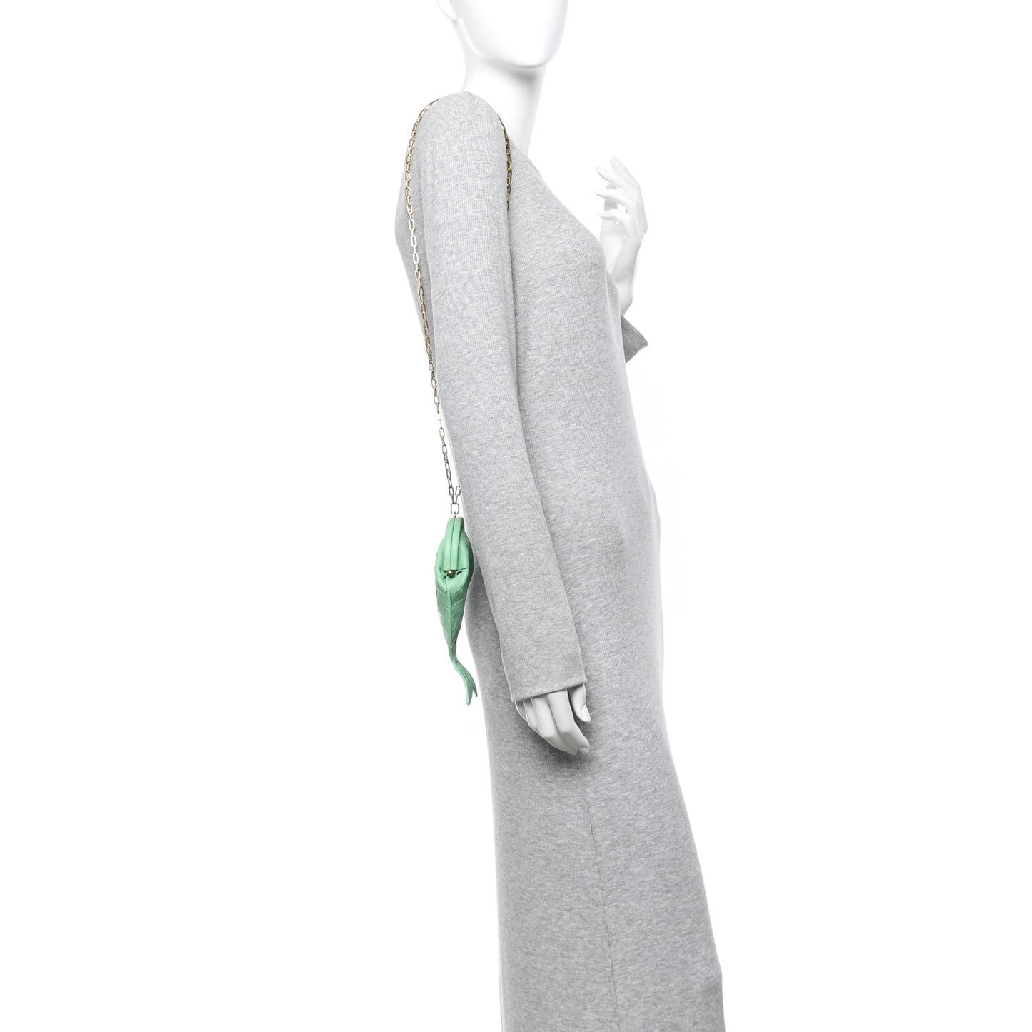 Nappa Intrecciato Fish Pouch On Chain Siren