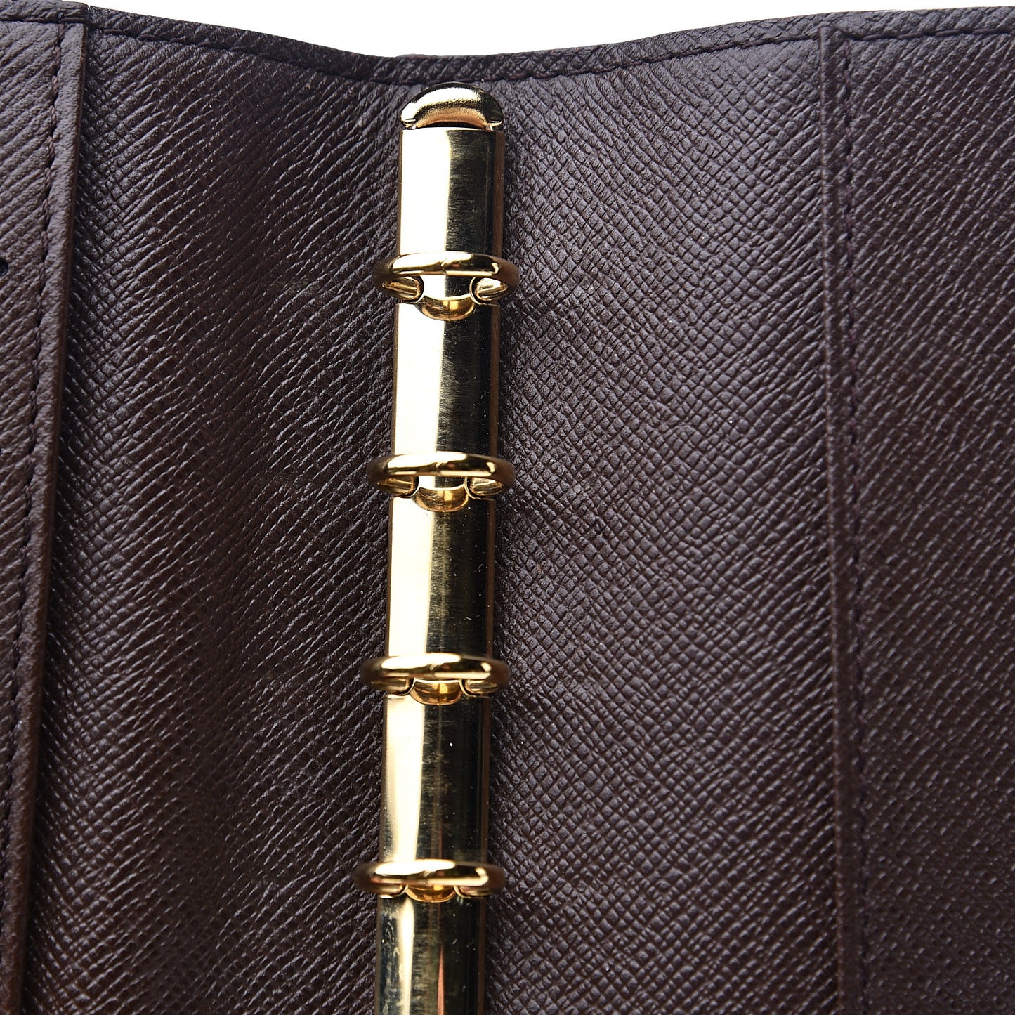 Damier Ebene Small Ring Agenda Cover