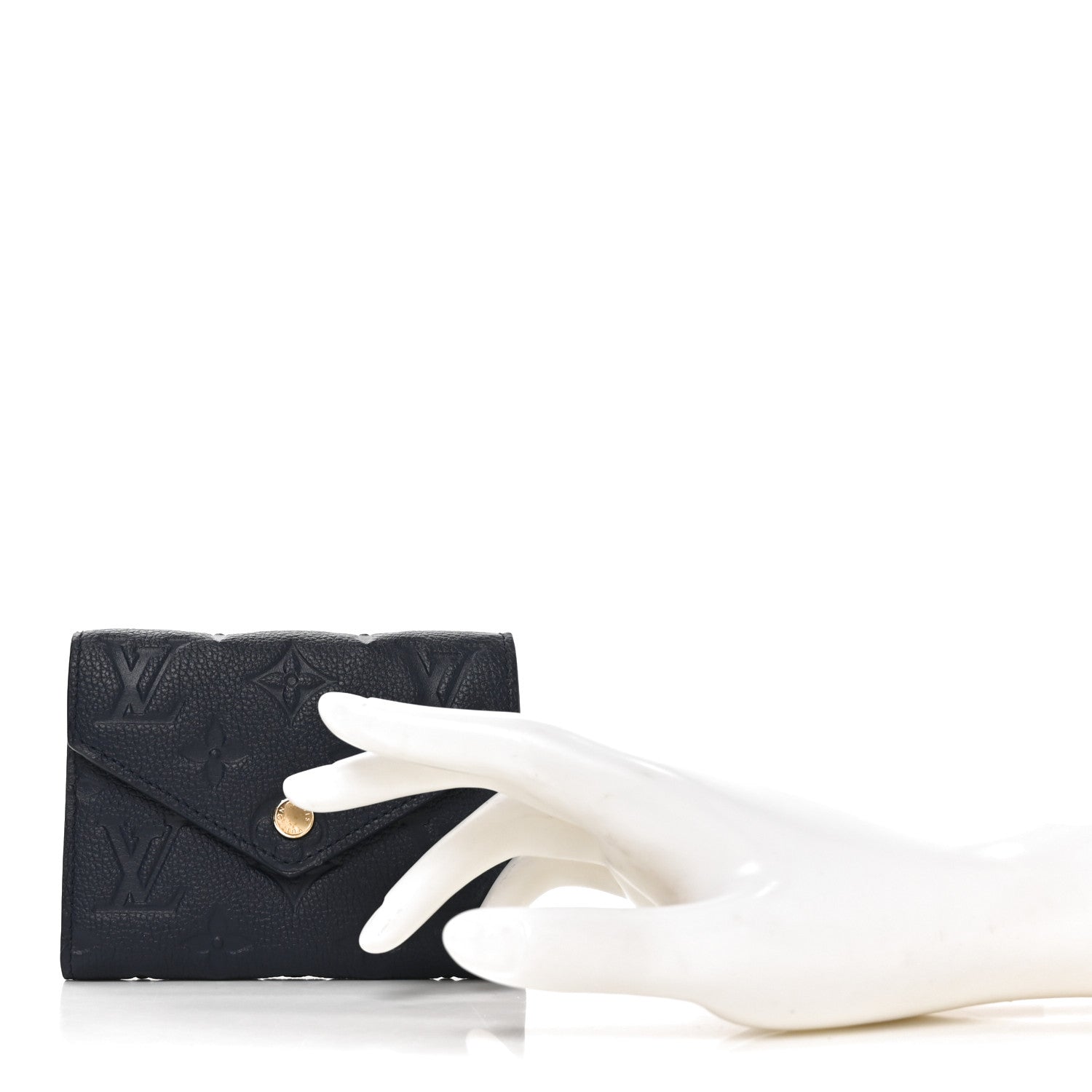 Louis Vuitton Empreinte Victorine Wallet Navy 2 of 6
