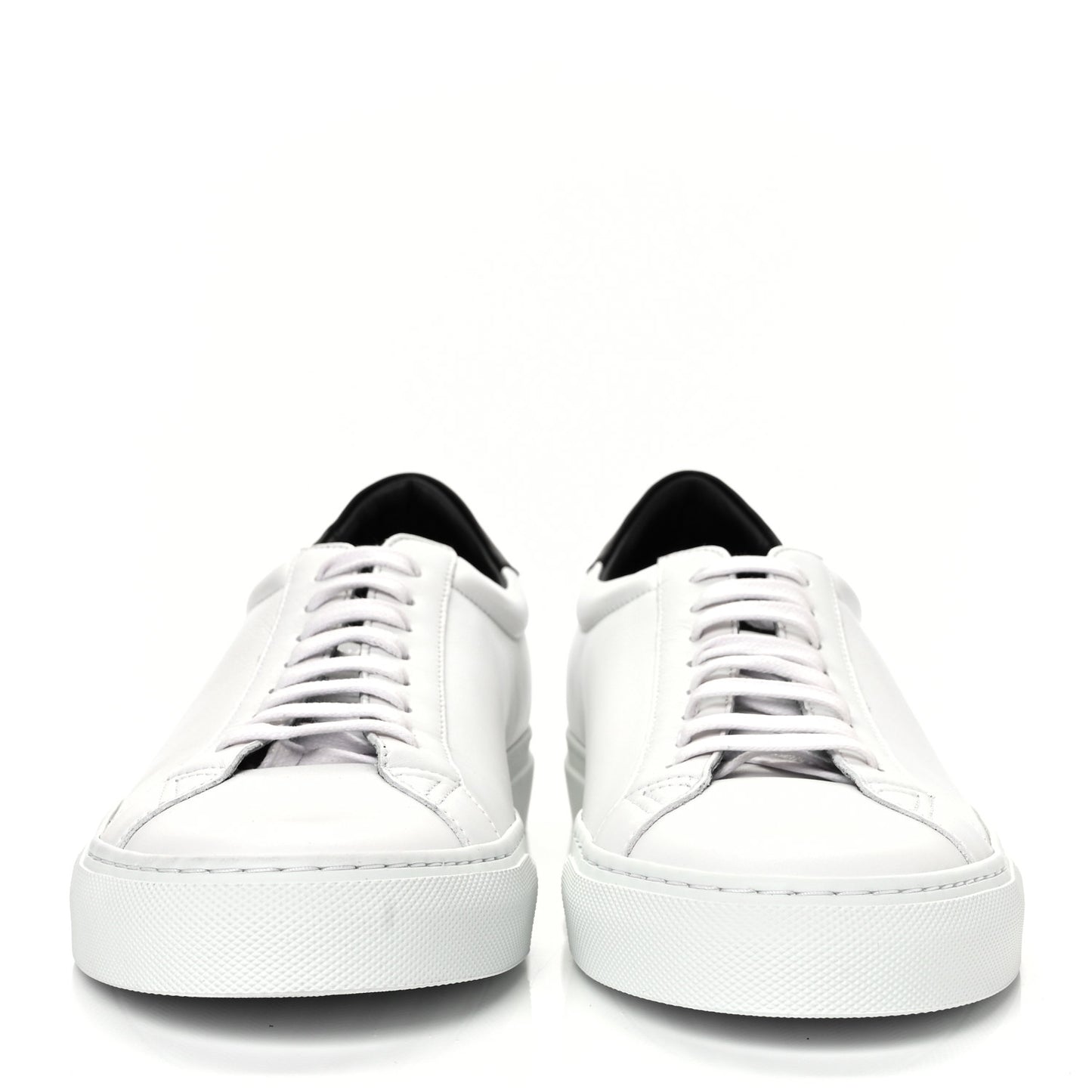 Calfskin Womens Urban Street Sneakers 41 White Black
