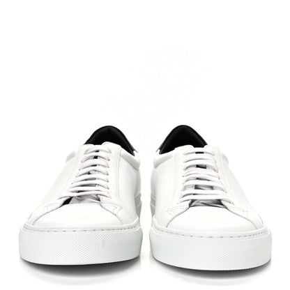 Givenchy Calfskin Womens Urban Street Sneakers 41 White Black 2 of 8