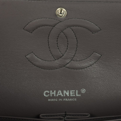 Chanel Iridescent Goatskin Quilted Medium Flap Purple 6 of 9