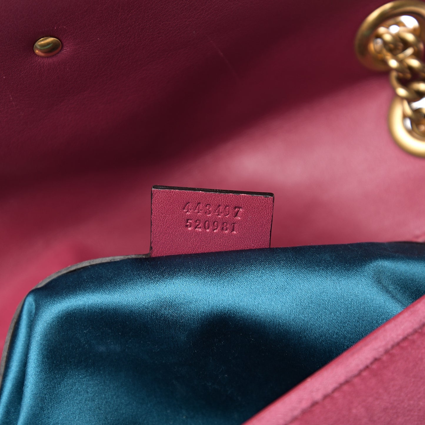Velvet Matelasse Small GG Marmont Shoulder Bag Light Raspberry Rose