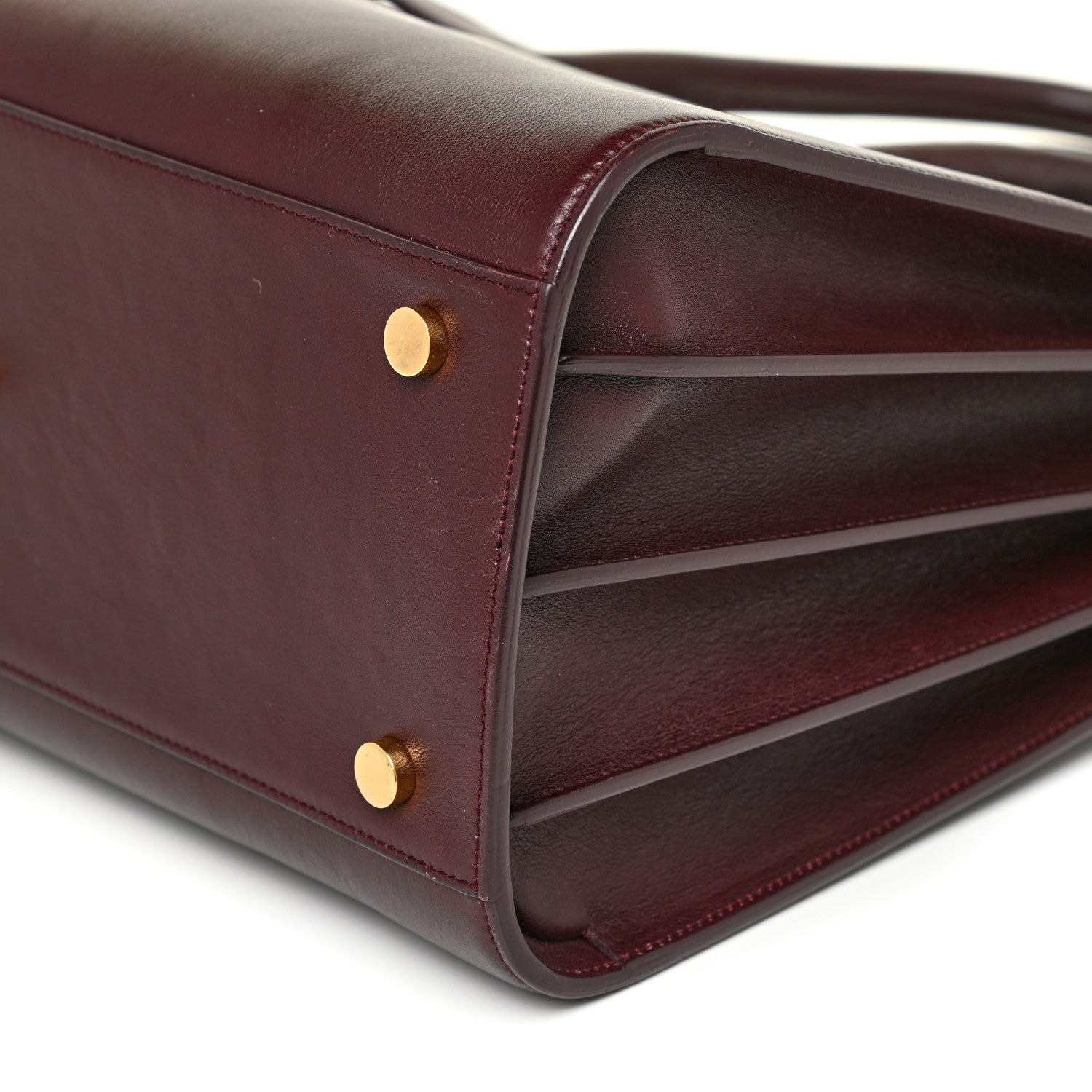 Saint Laurent Calfskin Small Sac De Jour Amarena 9 of 19