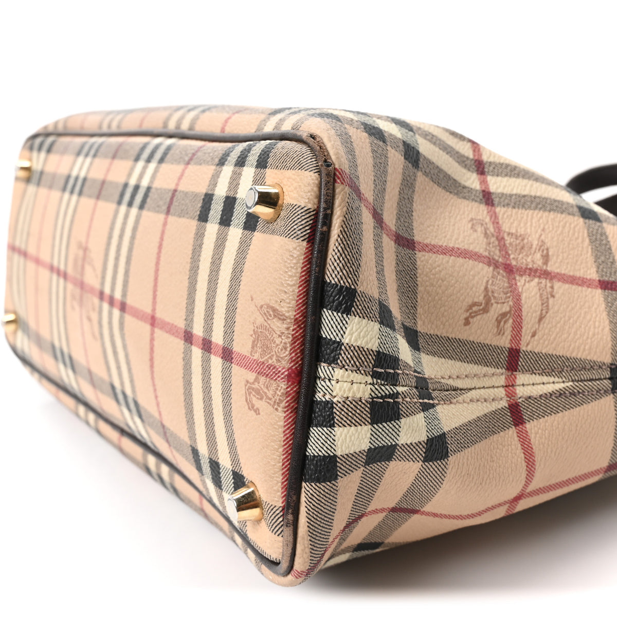 Haymarket Check Medium Regent Tote Chocolate