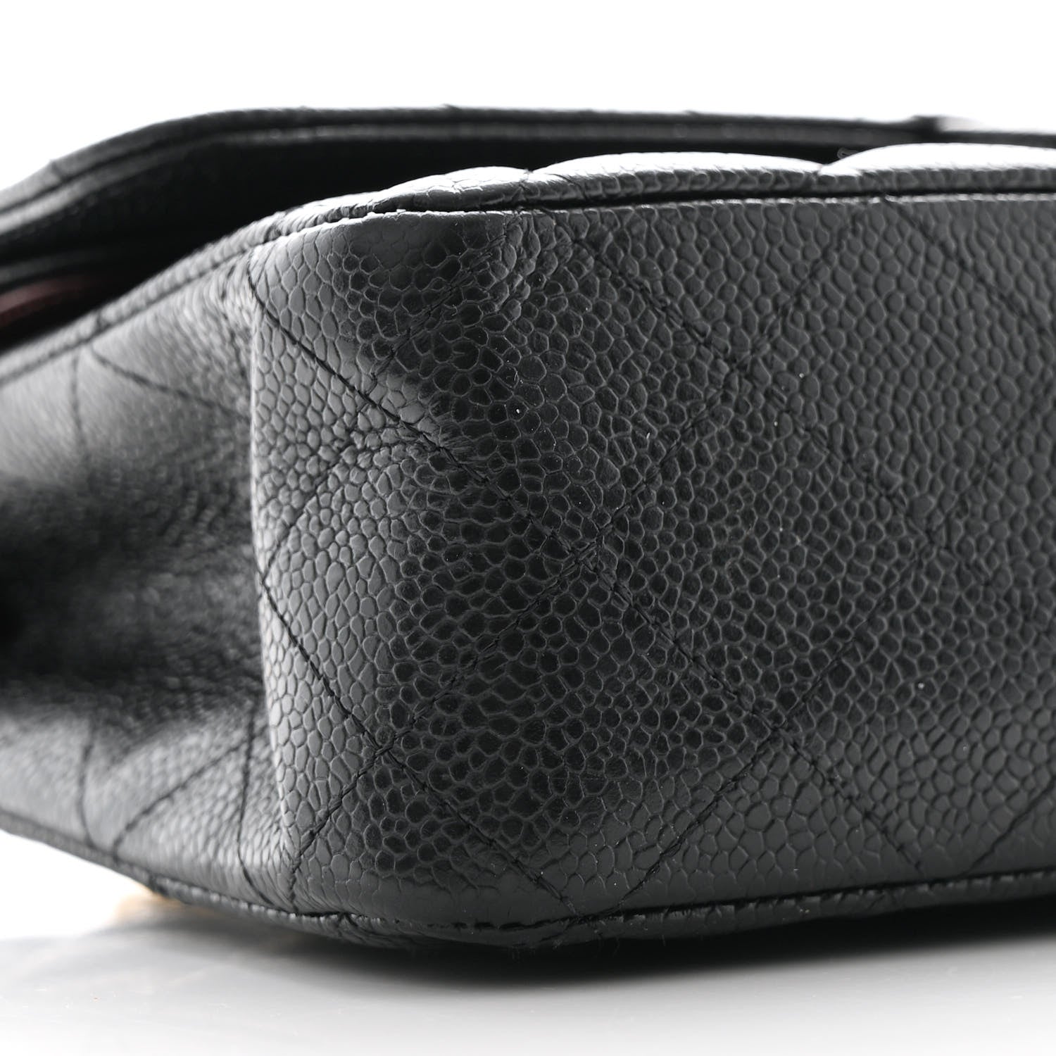 Chanel Caviar Quilted Medium Double Flap Black 9 of 11
